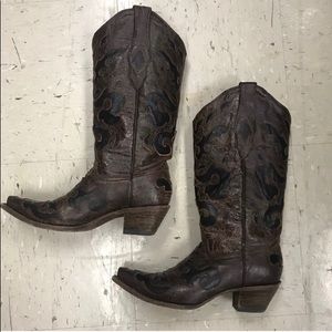 Corral Western Boots - Brown